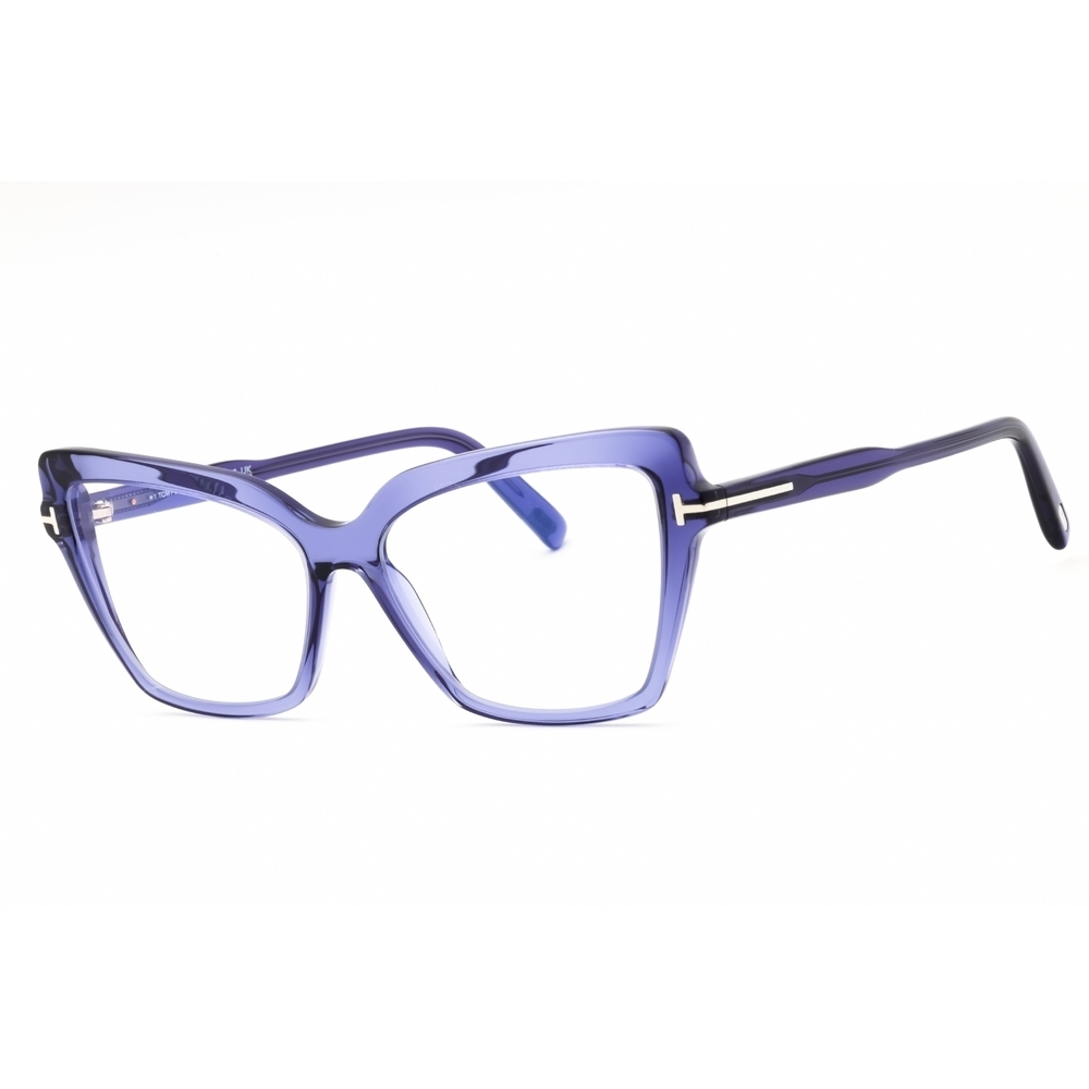 Tom Ford FT5948-B Eyeglasses 81 shiny violet acetate Cat eye